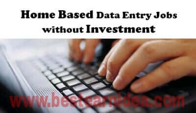 data entry work at home without investment in delhi