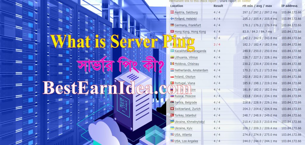 What is server ping