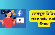 ফেসবুক ভিডিও থেকে আয় করার উপায়- ৫টি সেরা উপায়